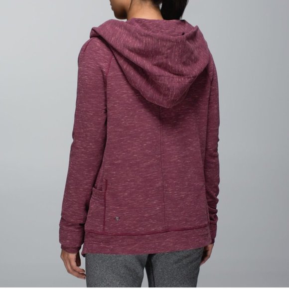 Lululemon Find Your Centre Wrap Heathered Marled Rust Berry 8 - Picture 2 of 16